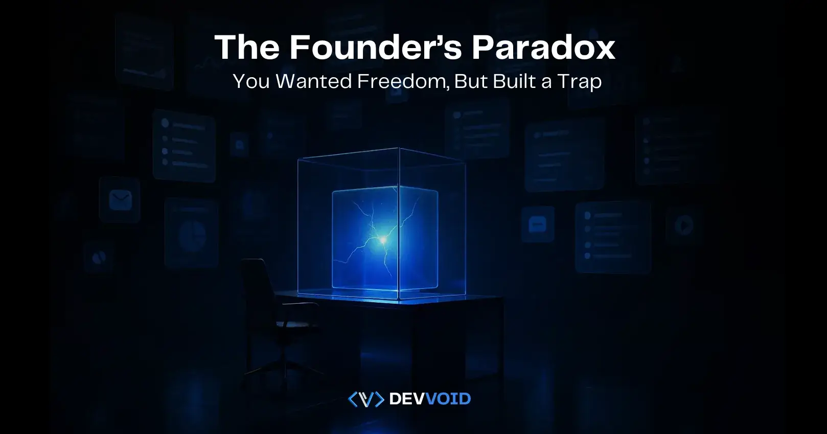 The Founder’s Paradox: You Wanted Freedom, But Built a Trap