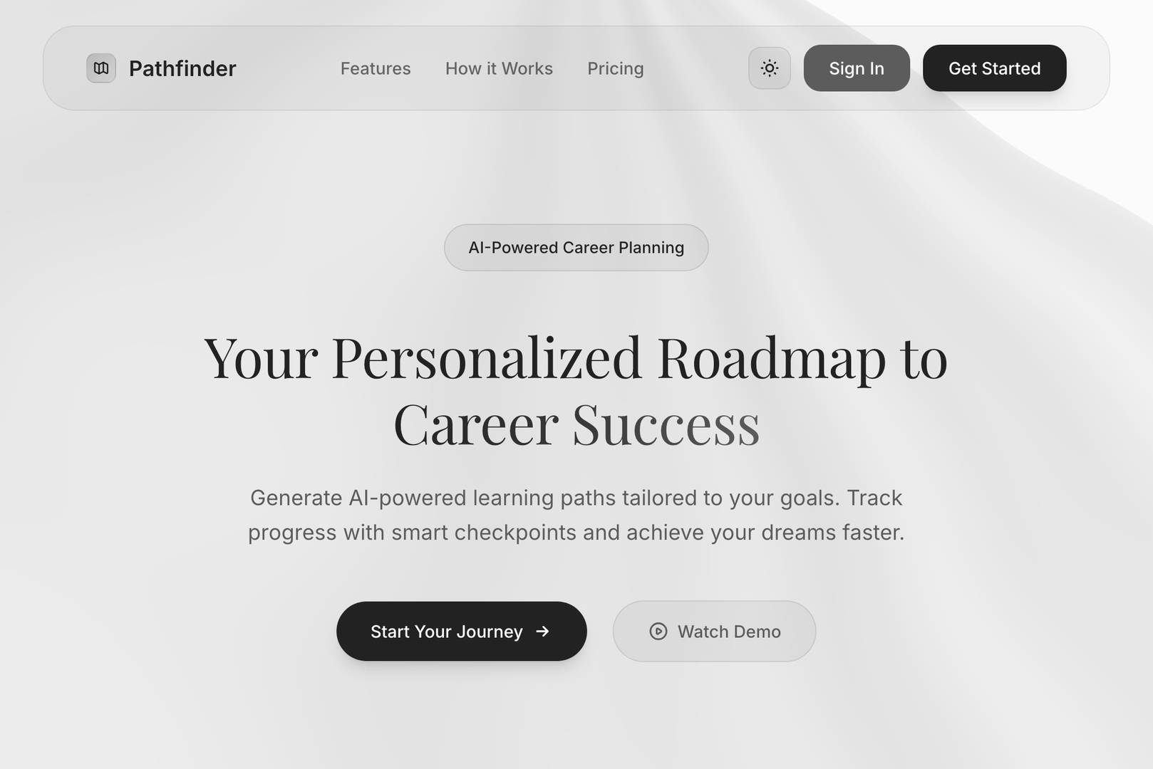 Pathfinder - AI Career Roadmap Generator image 2