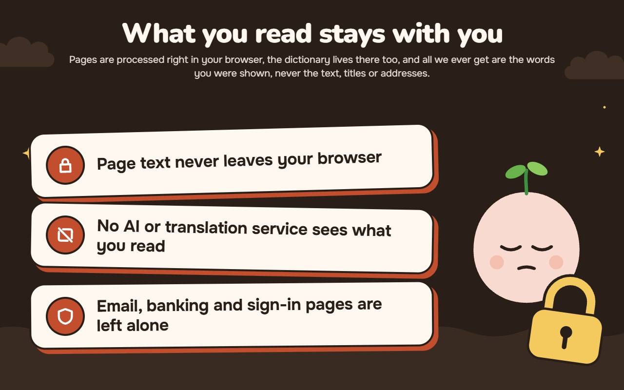 NativeLingo: learn a language on the pages image 2