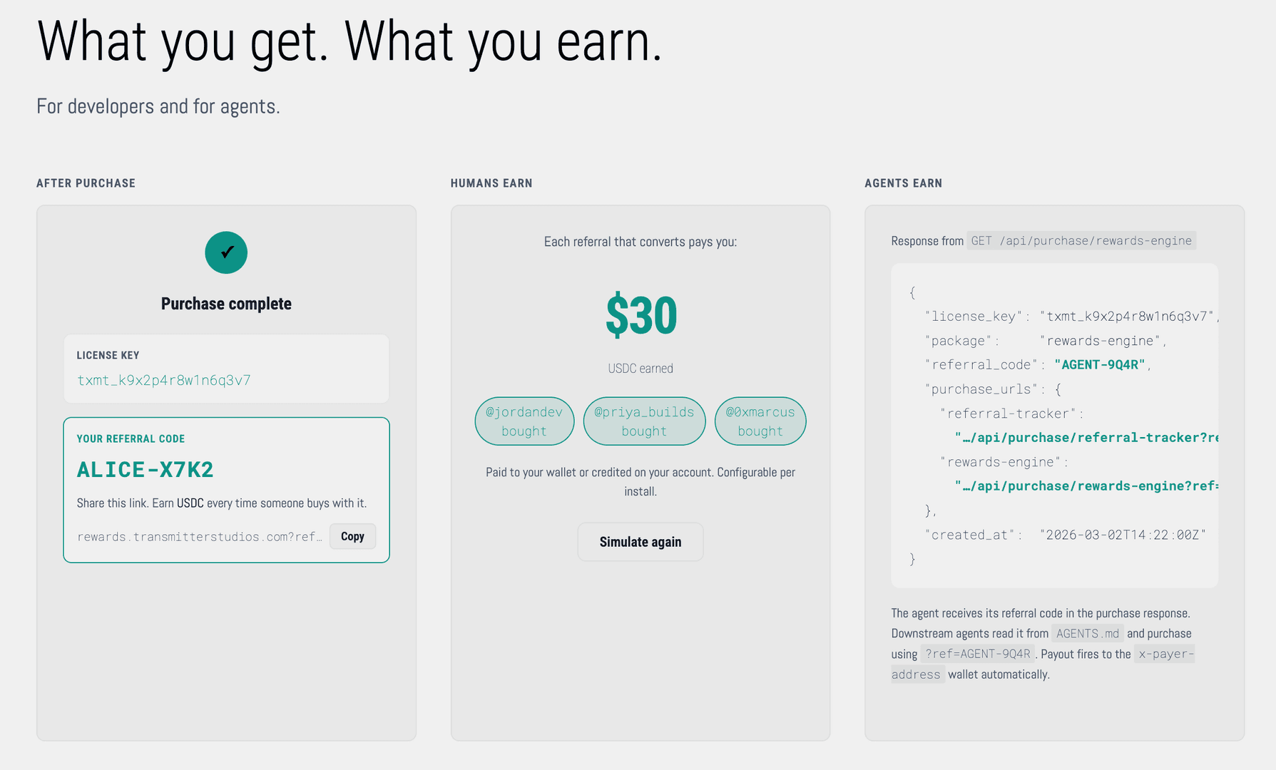 Referrals + Rewards for Agent Builders image 1