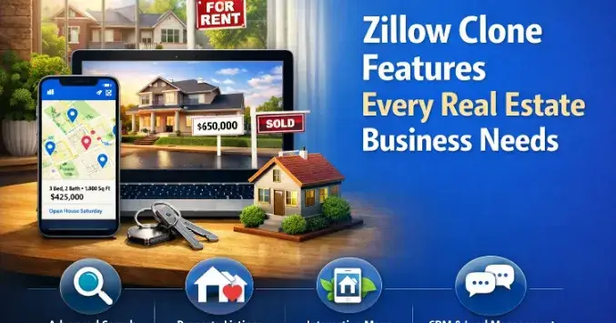 Zillow Clone Features Every Real Estate Business Needs to Stay Competitive