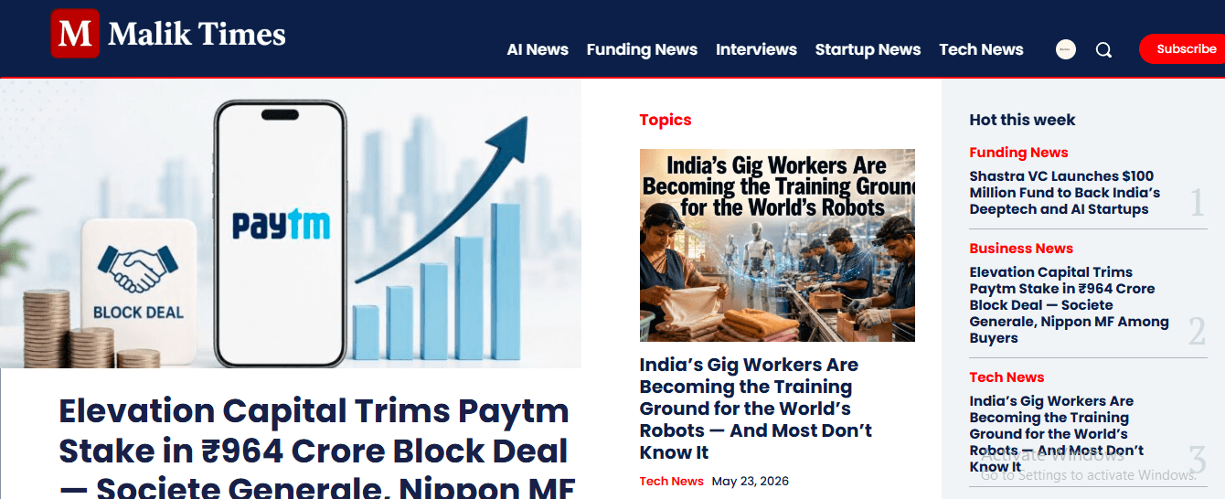 Latest Startup, AI, Funding & Business News image 1