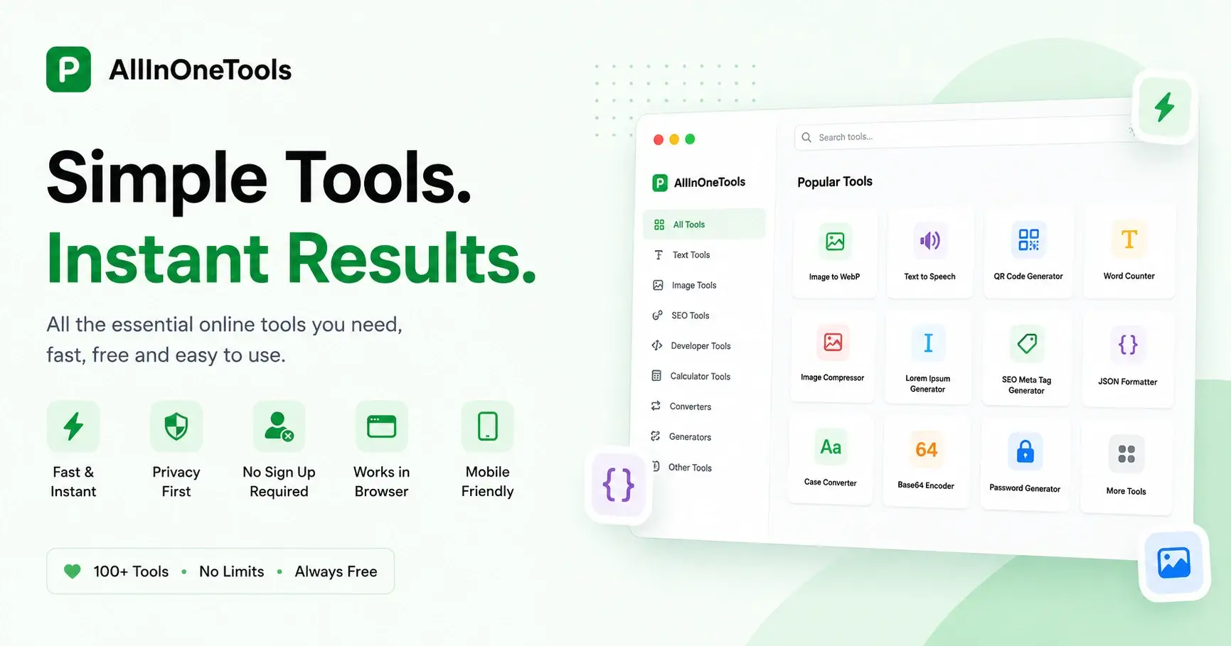 Why I Built AllInOneTools Instead of Using Existing Tools
