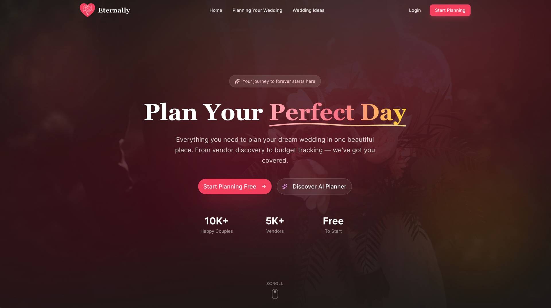 Eternally — Free Online Wedding Planner image 1