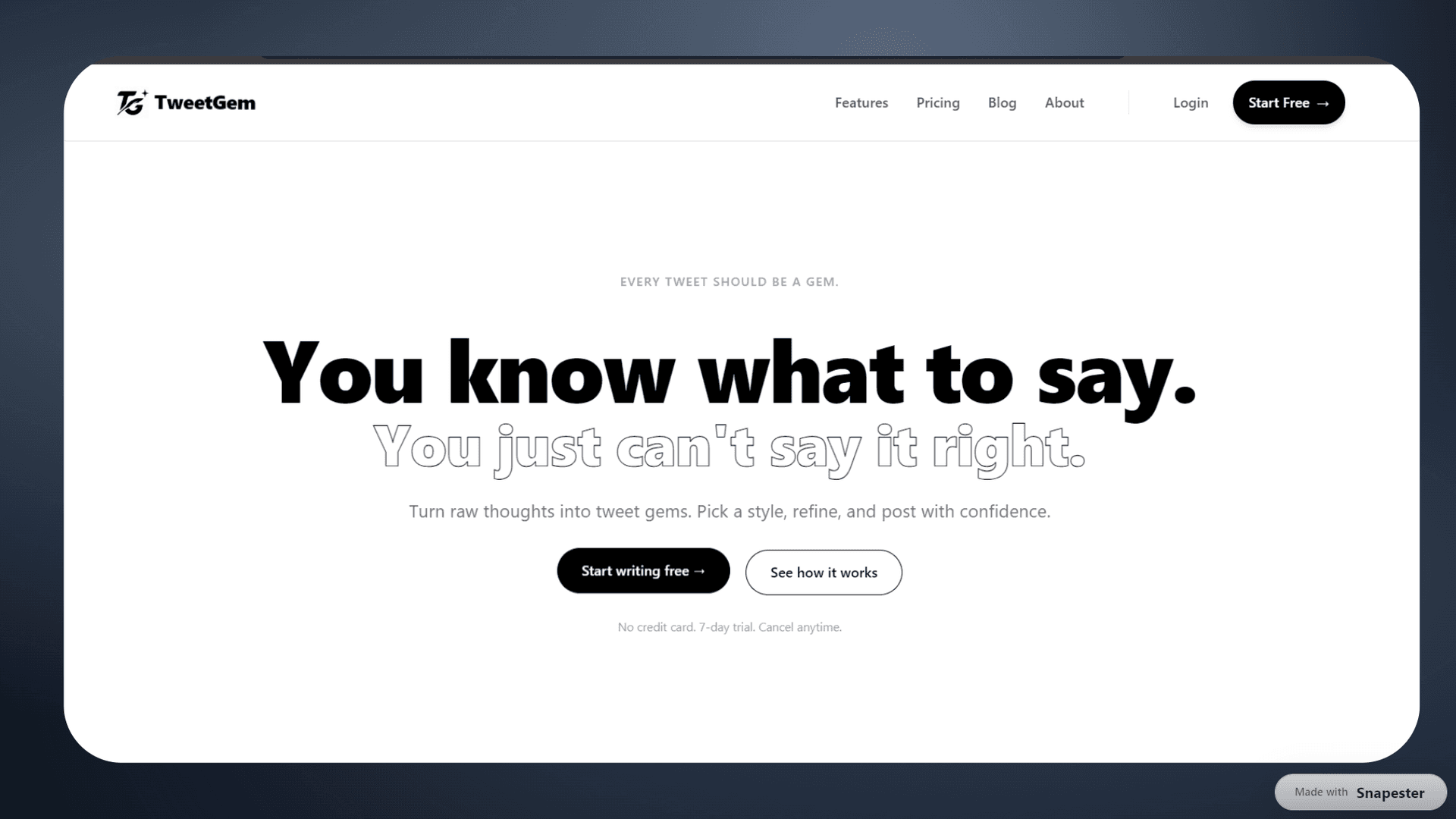 TweetGem — AI tweet writer for X creators image 2