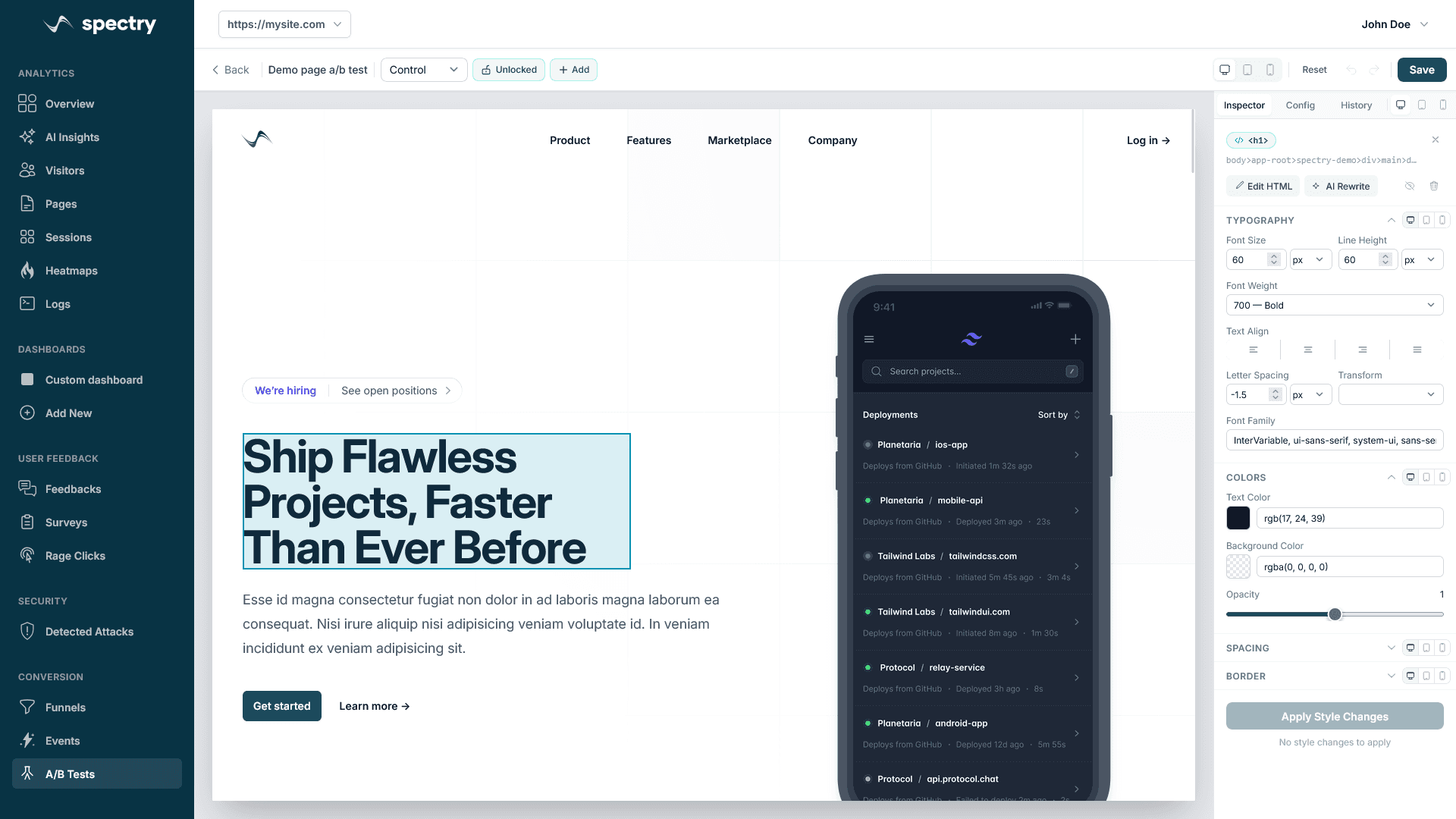 Spectry: Find whats hurting conversions image 4