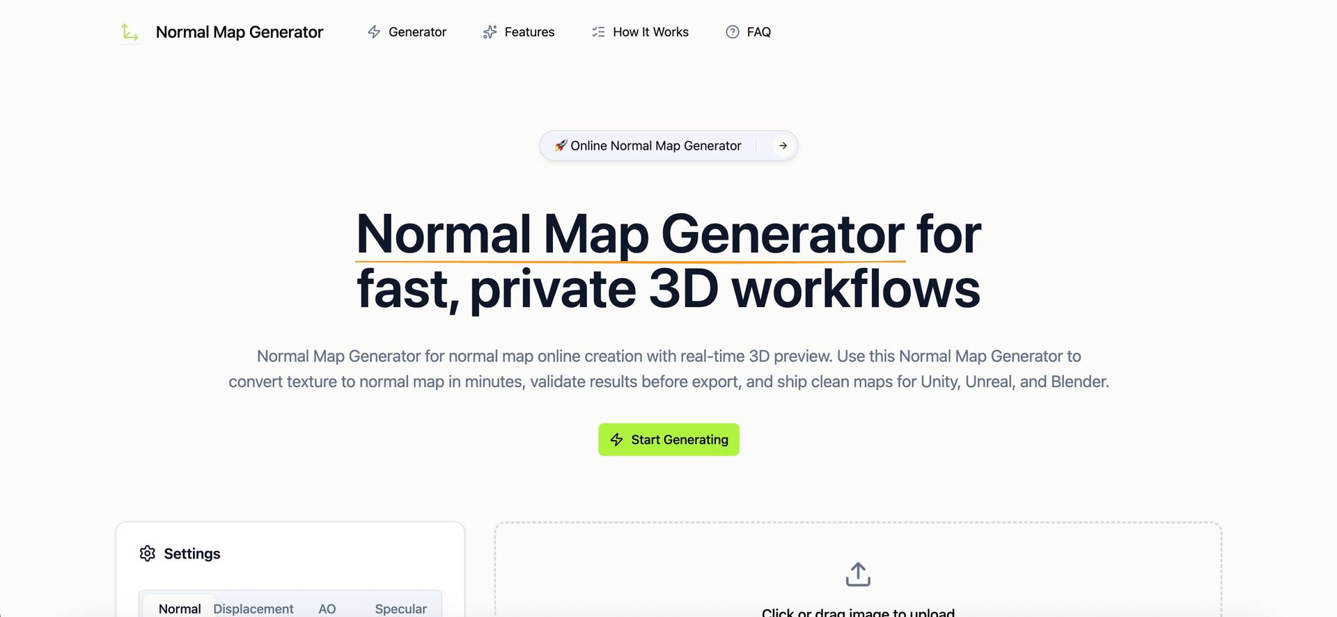 Normal Map Generator Online image 1