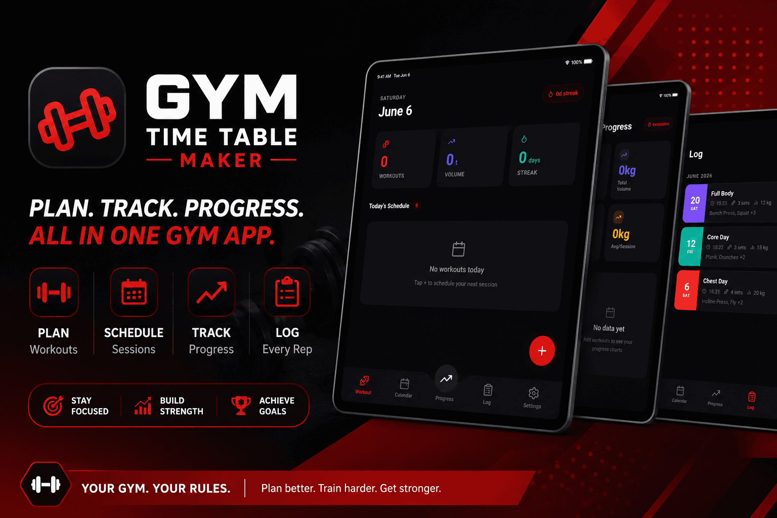 Gym Timetable Maker image 1