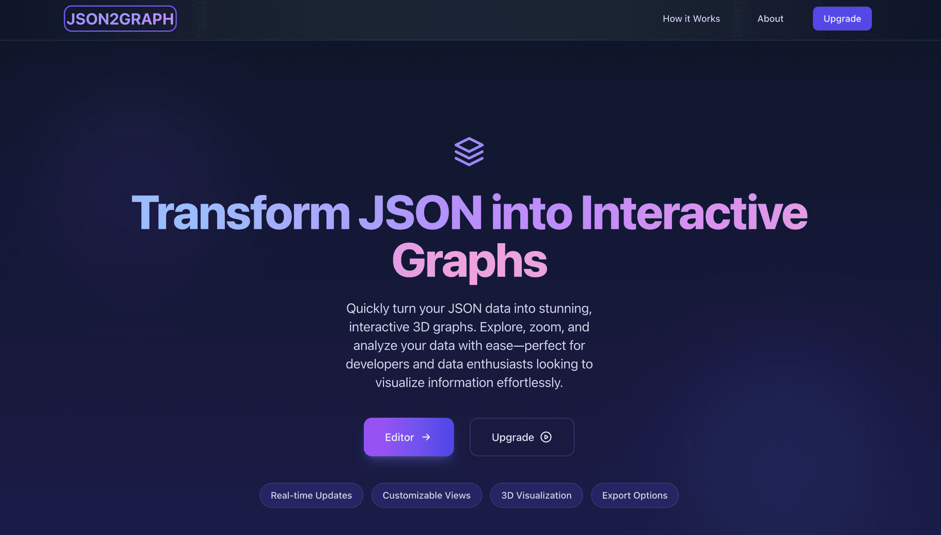 JSON to Graph Visualization image 1