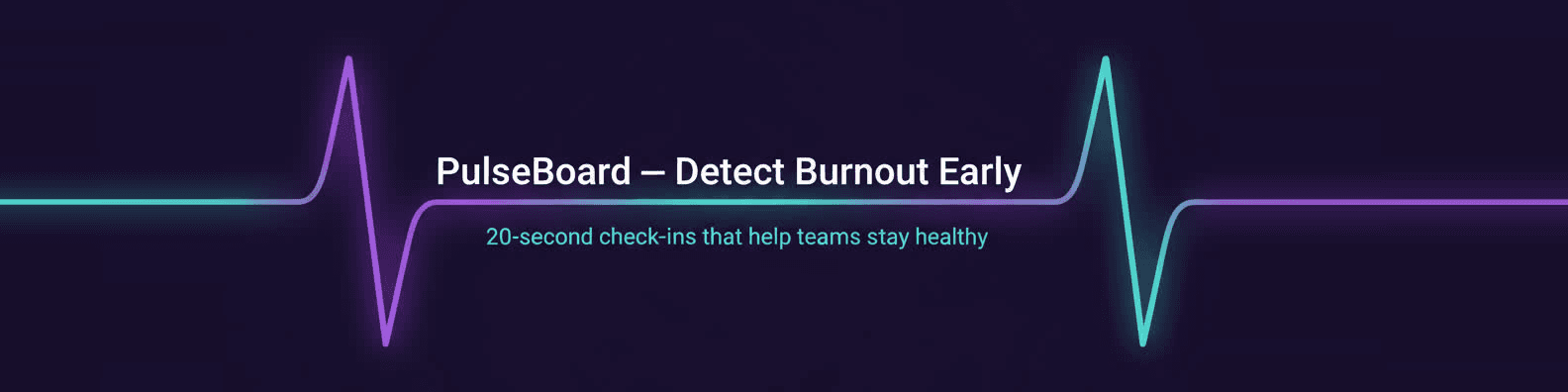 PulseBoard - Team Mood & Burnout Prevention image 2