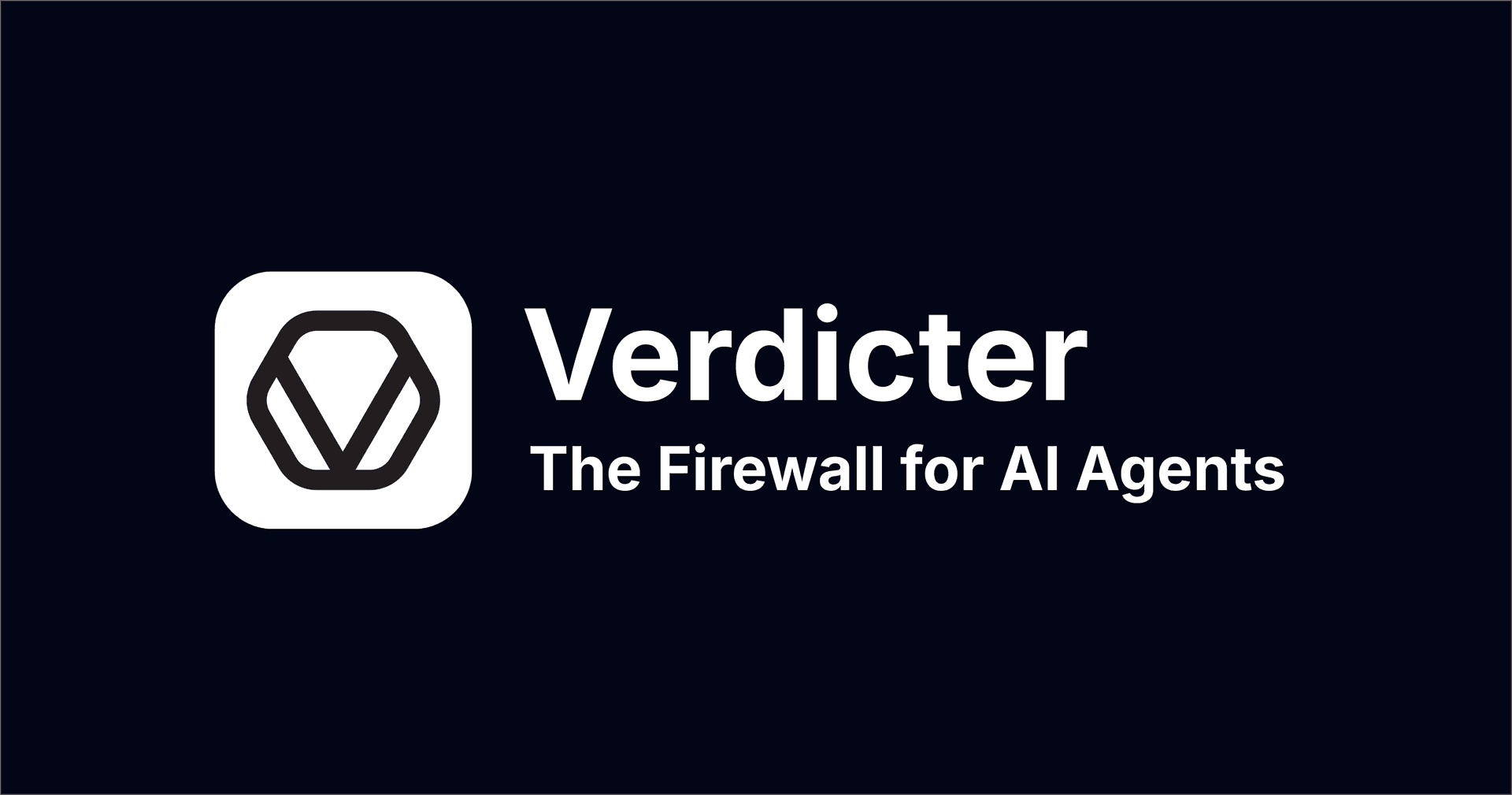 Verdicter - Firewall for AI Agents image 1