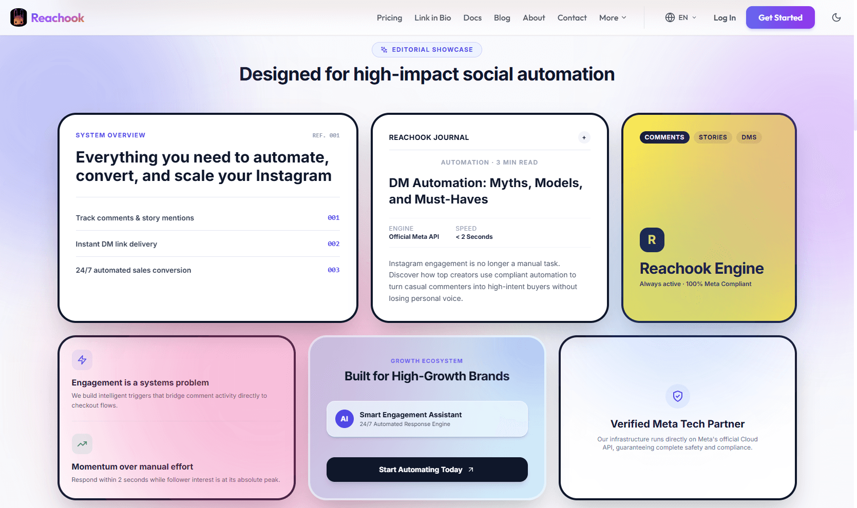 Reachook — AI DM Automation Platform image 3