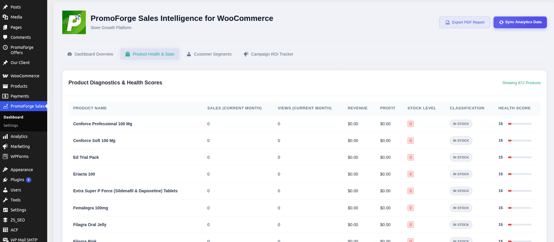 PromoForge Sales Intelligence for WooCommerce image 3