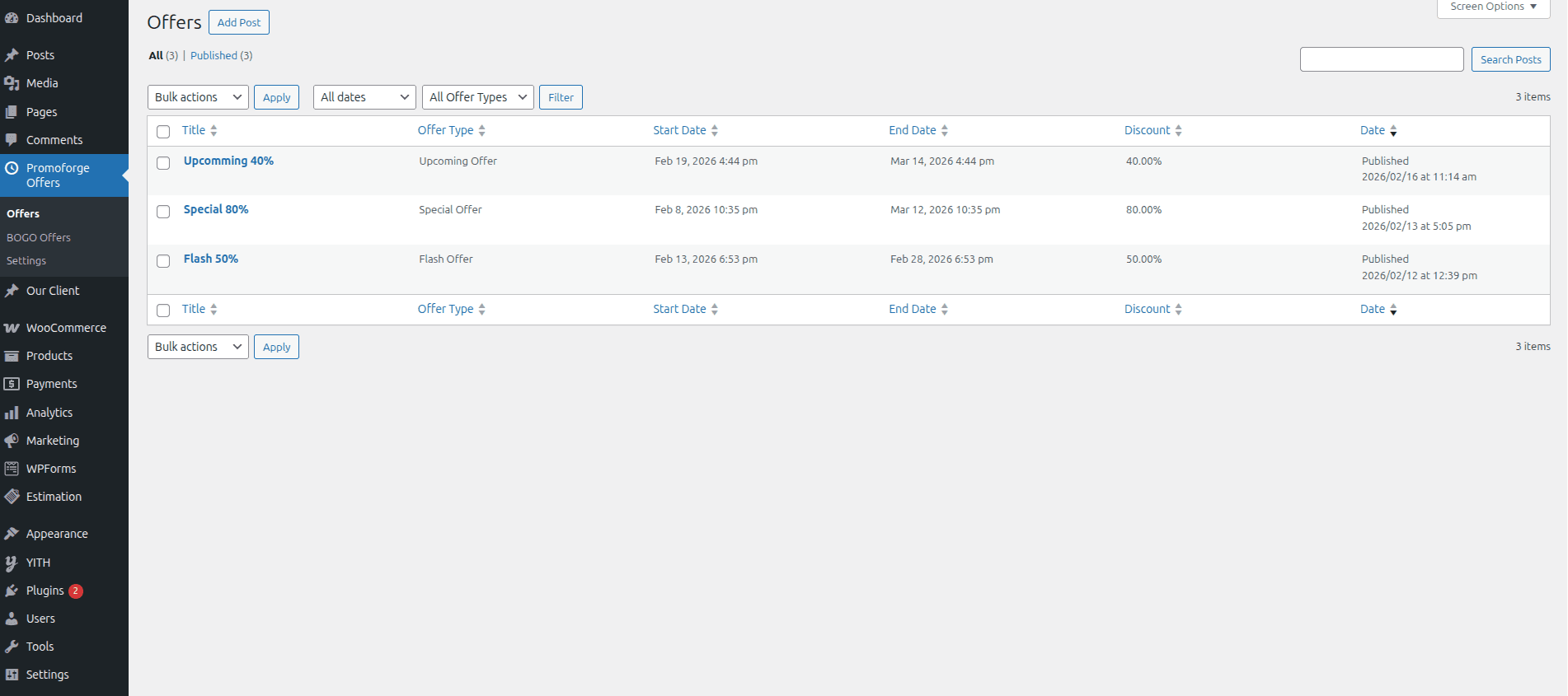 PromoForge Smart Campaigns for WooCommerce image 1