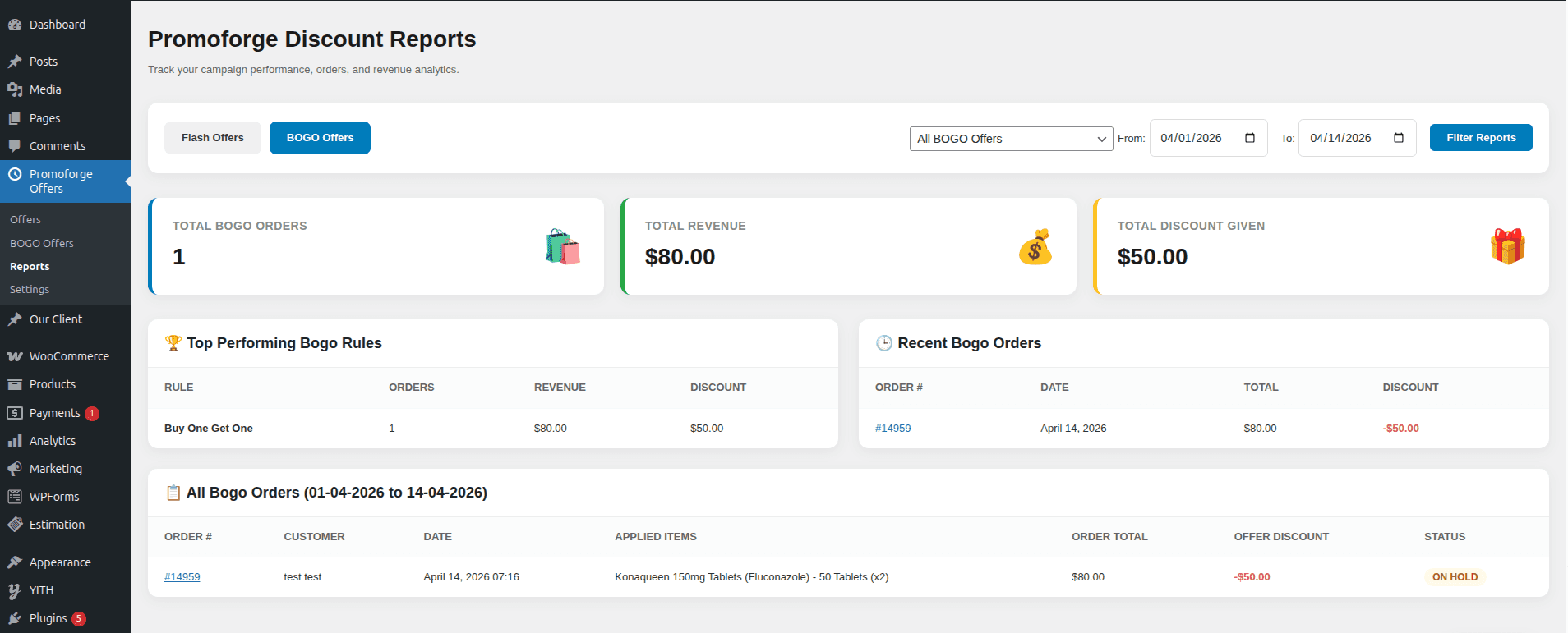PromoForge Smart Campaigns for WooCommerce image 3