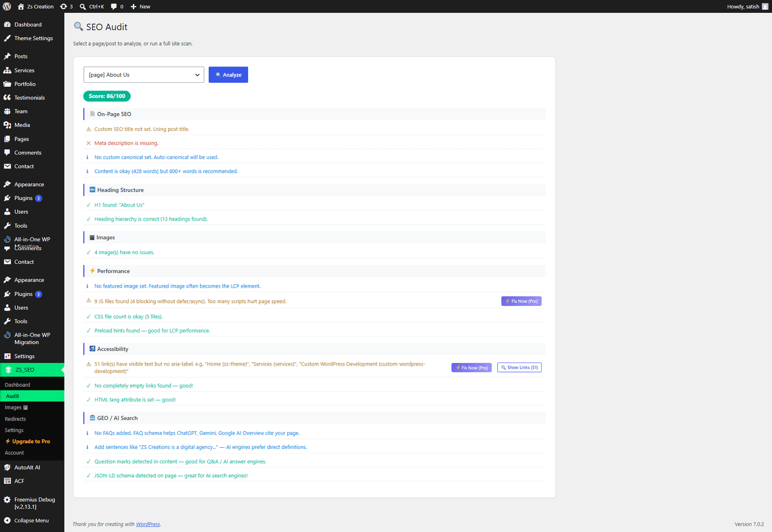 ZS SEO Audit and Optimization image 3