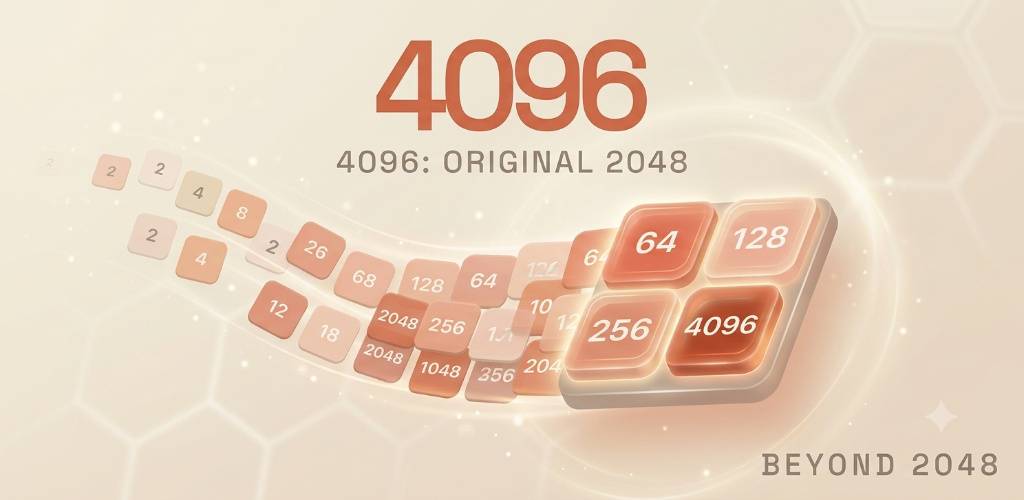 4096: Original 2048 Puzzle image 1