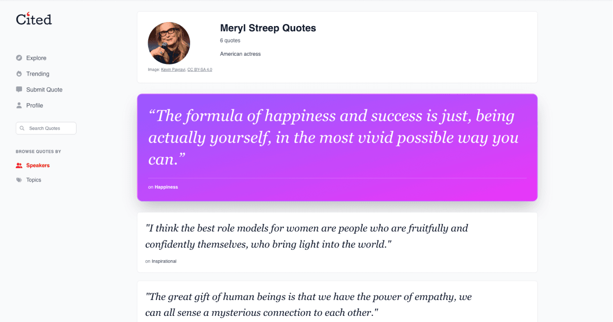 Cited.in: Bi directional quote explorer image 2