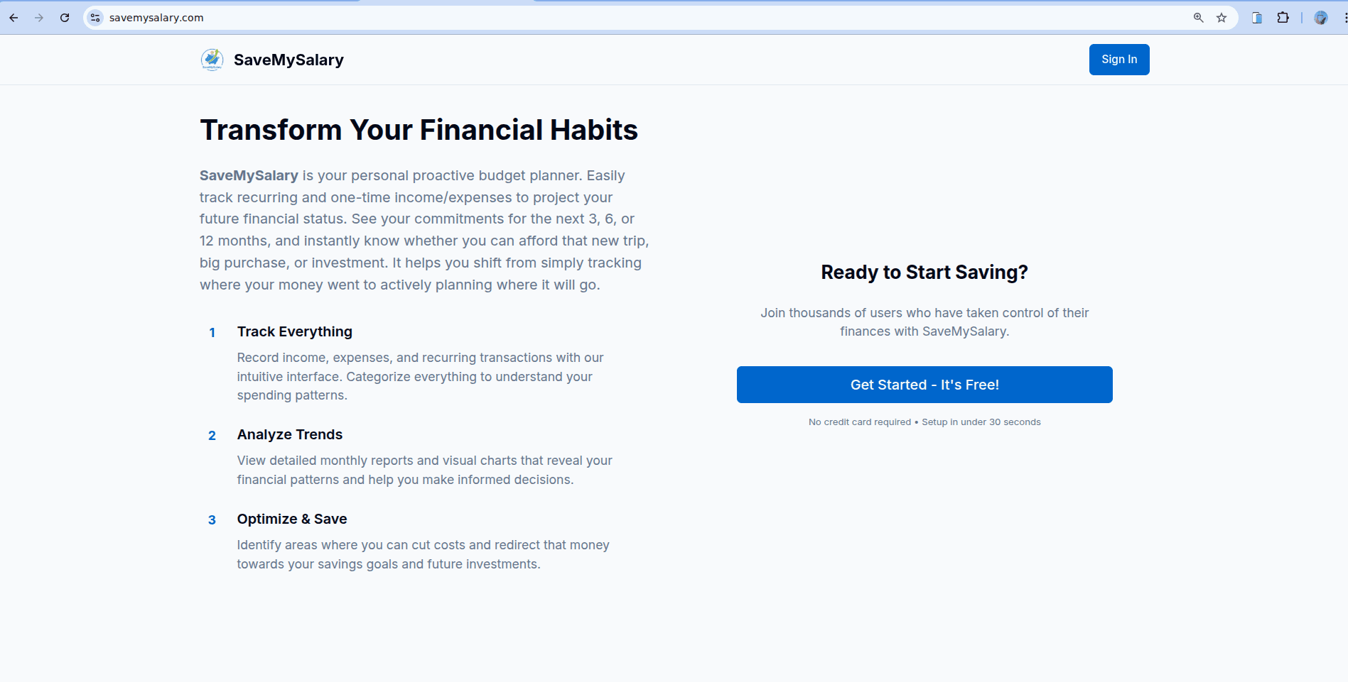 Save My Salary image 3