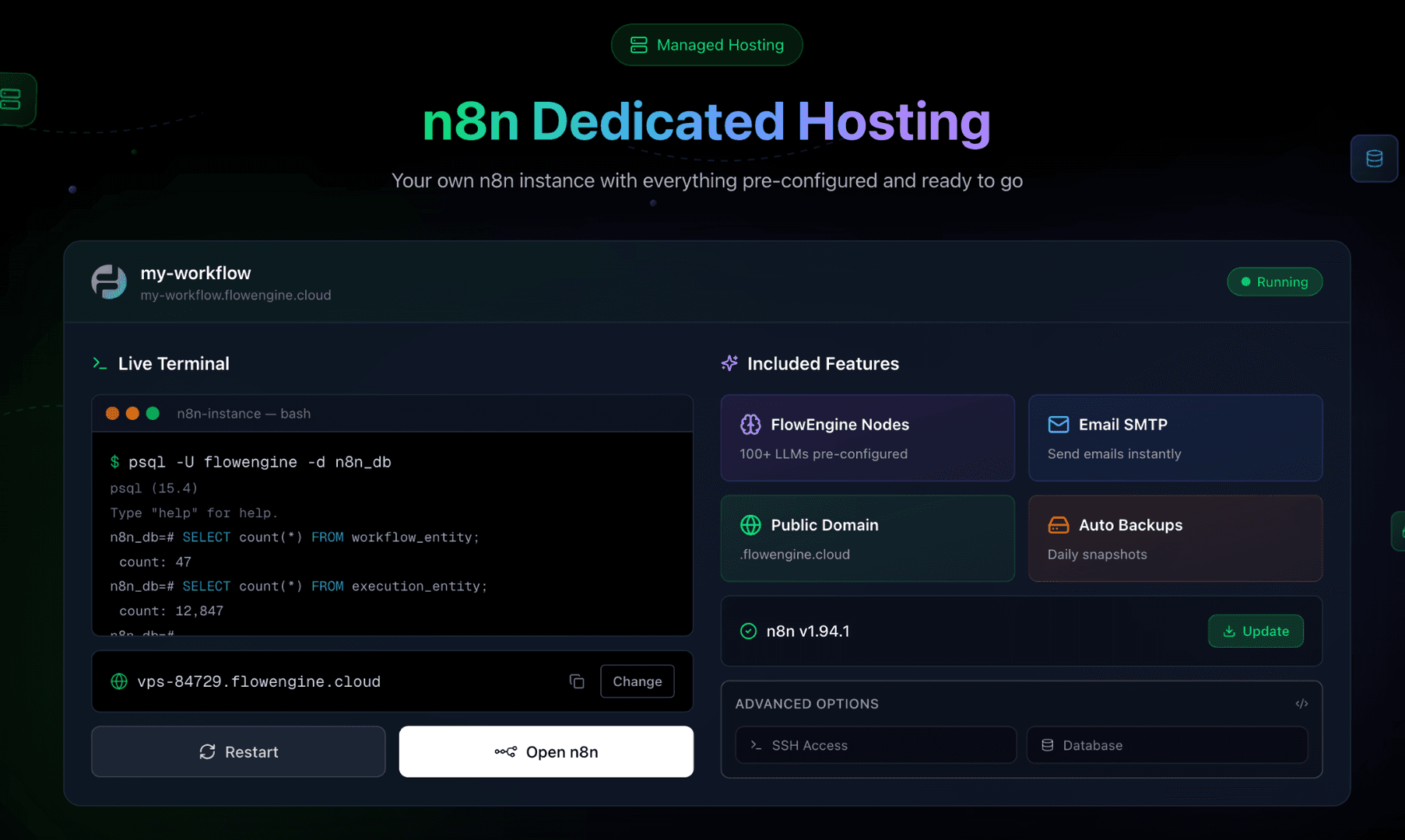 FlowEngine- All-in-One n8n Hosting Platform image 5
