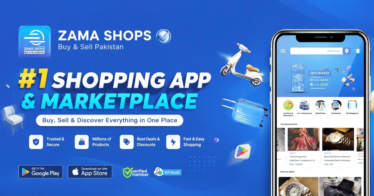 Zama Shops – Buy & Sell Marketplace in Pakistan
