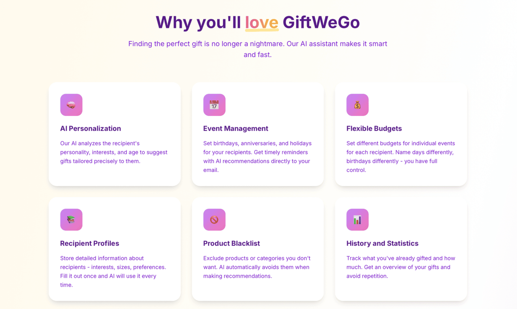 AI Gift Recommendations & Voucher Creator image 2