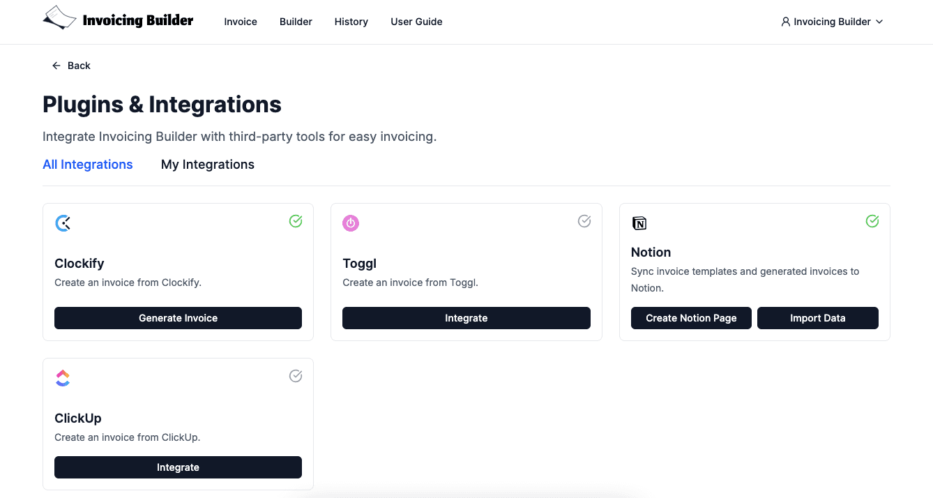 Invoicing Builder image 2