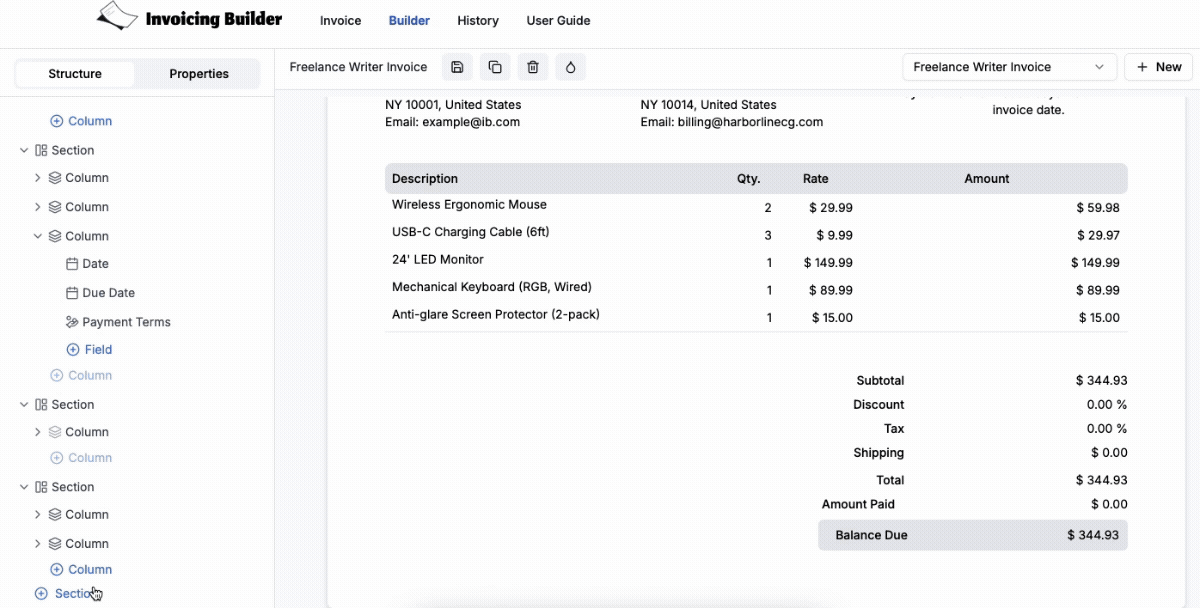 Invoicing Builder image 5