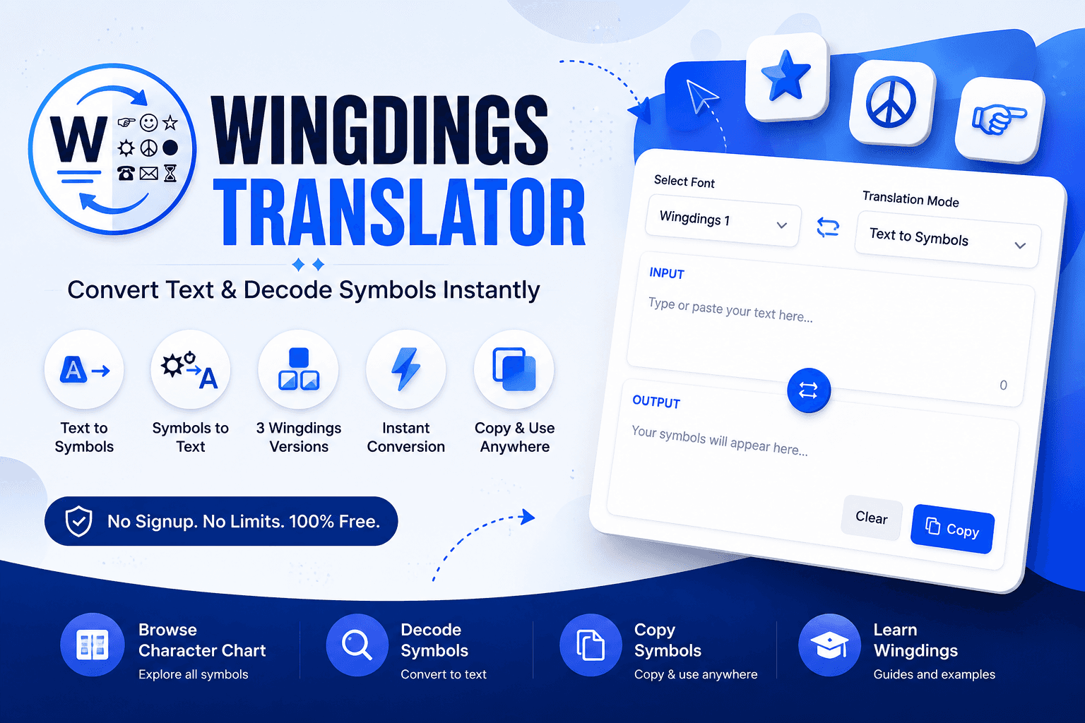 Wingdings Translator image 1