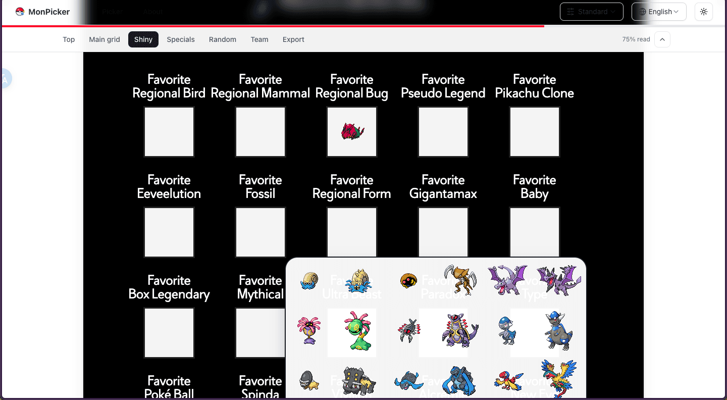 MonPicker | Favorite Pokémon Picker image 3