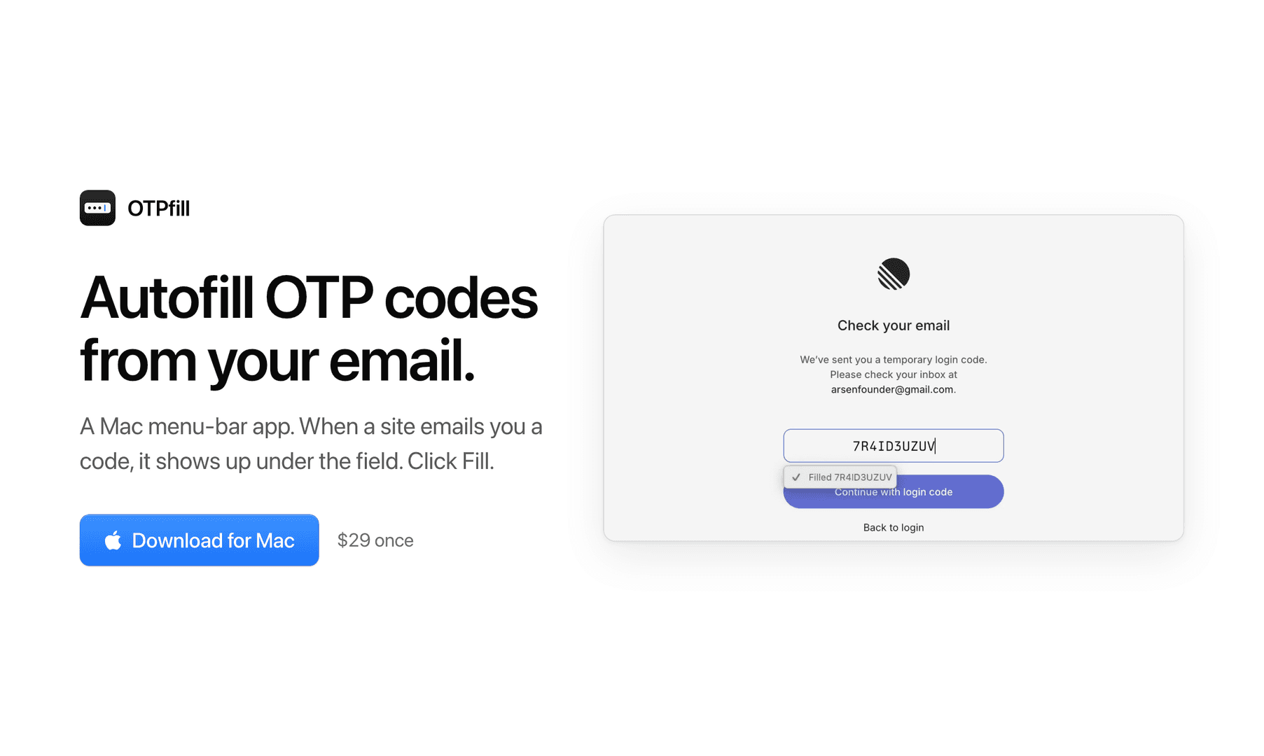 OTP Fill image 2