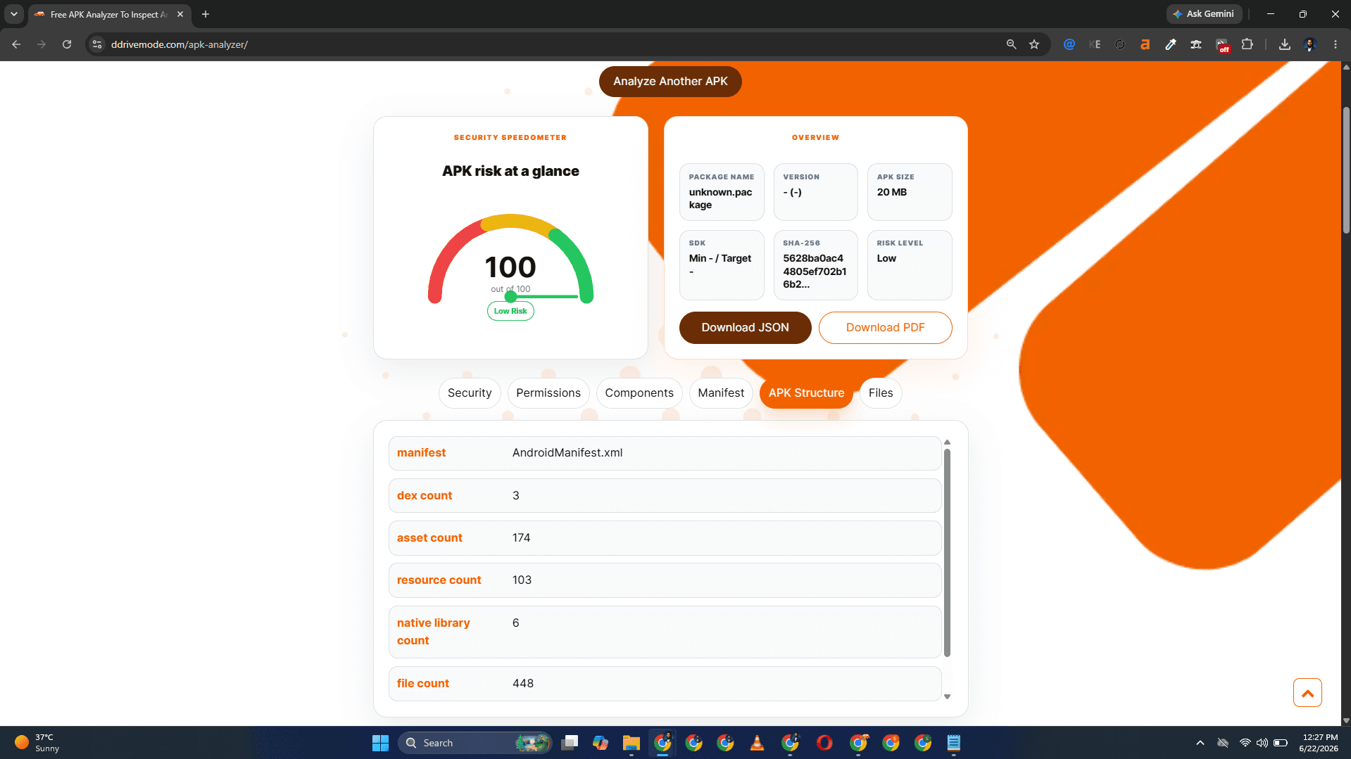 DDriveMode APK Analyzer image 4