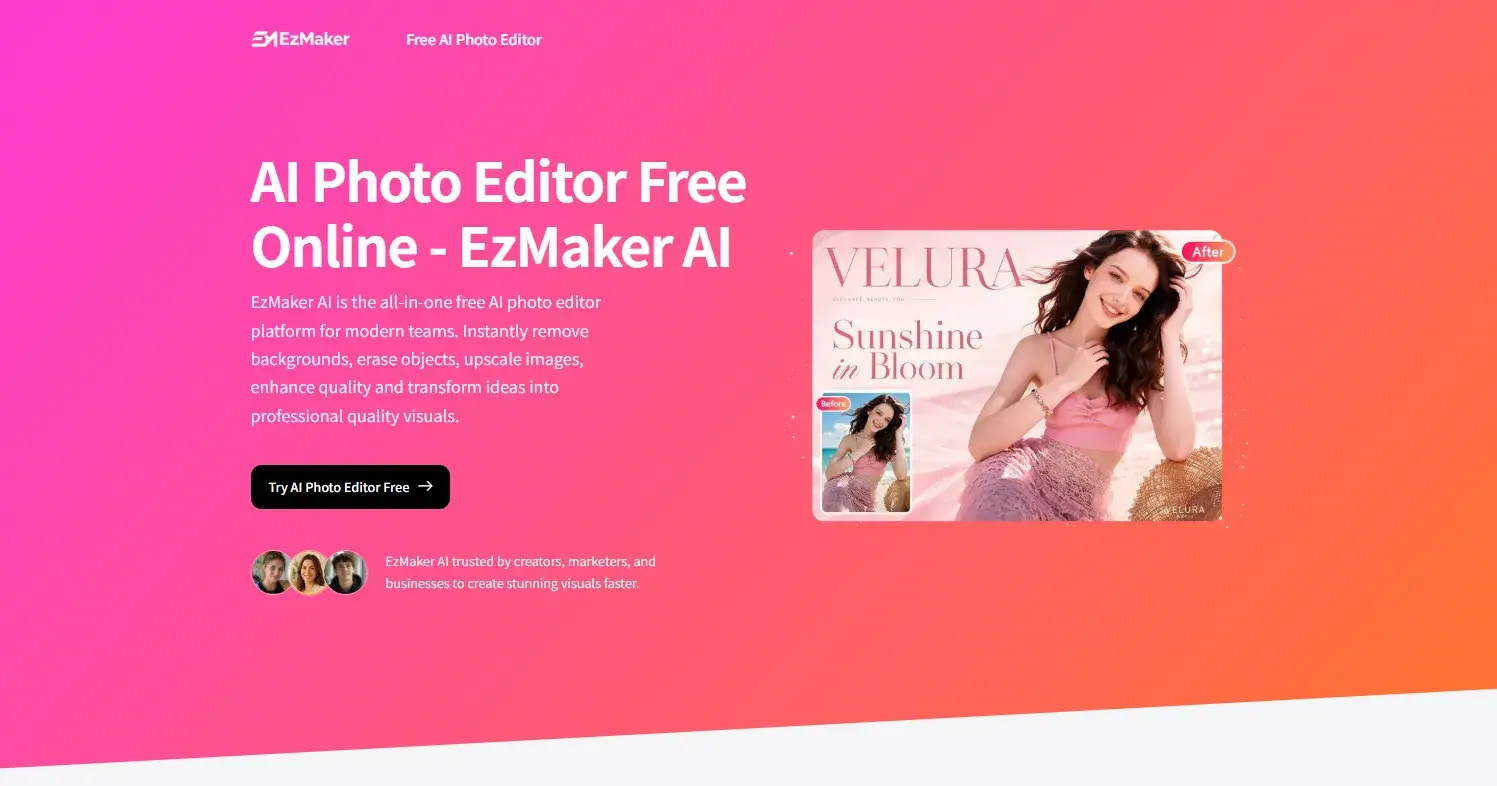 Why EzMaker AI is the Only Free Photo Editor You’ll Ever Need
