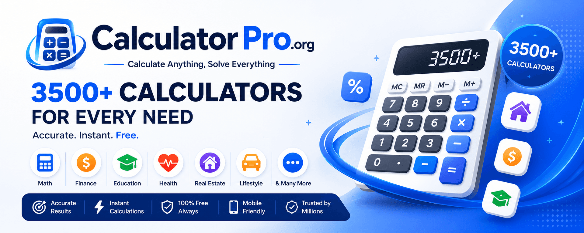 Calculator Pro - Free Online Calculators image 1