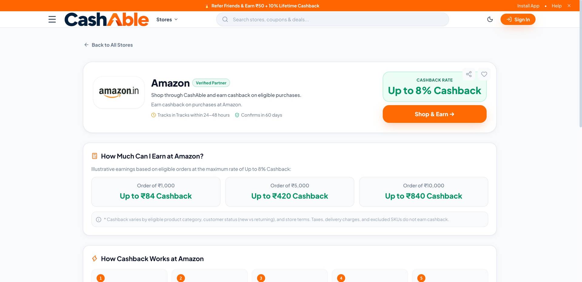 Cashable — Cashback, Coupons & Deals in India image 2