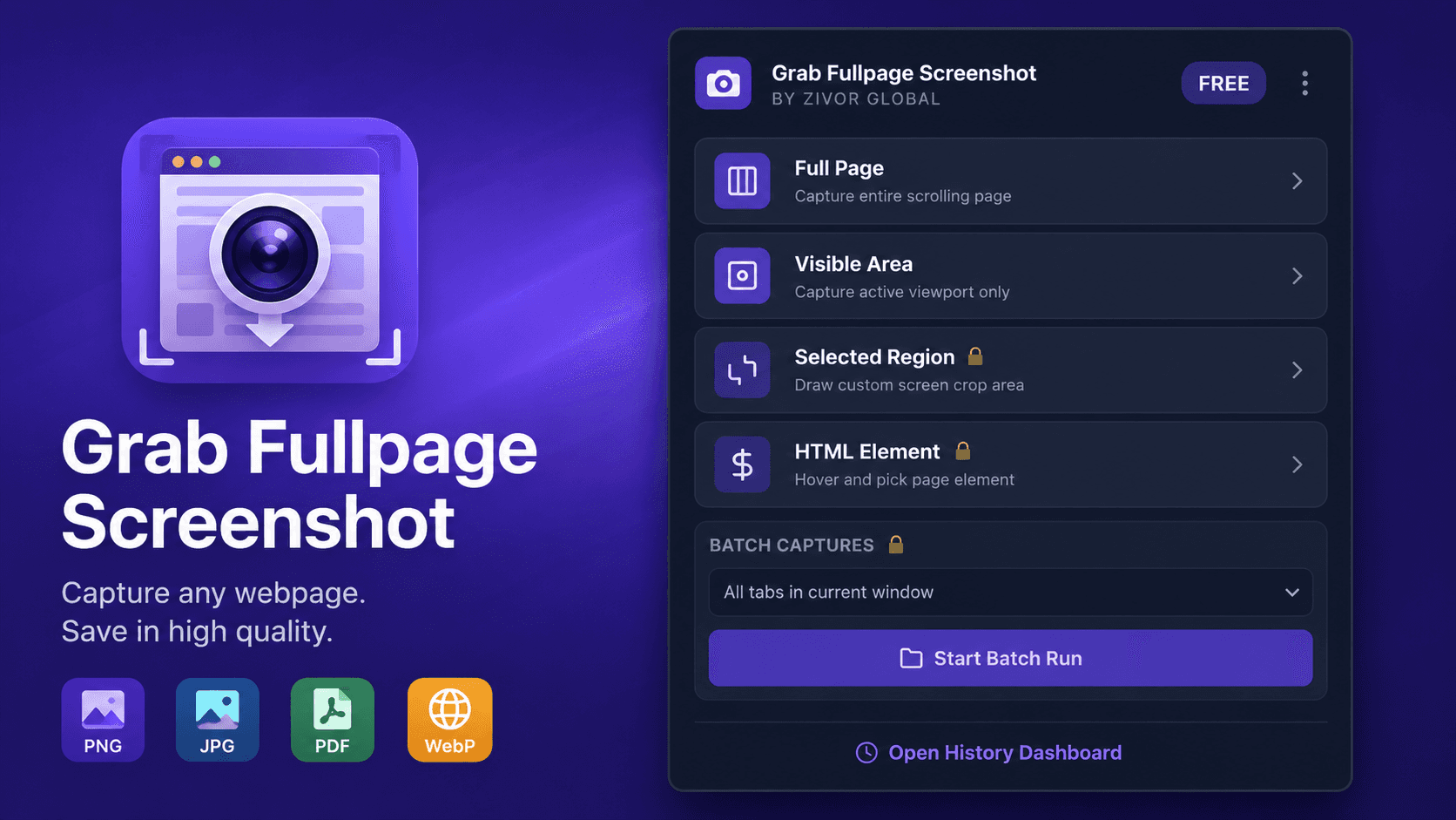 Grab Full Page Screenshot - Chrome Web Store image 2