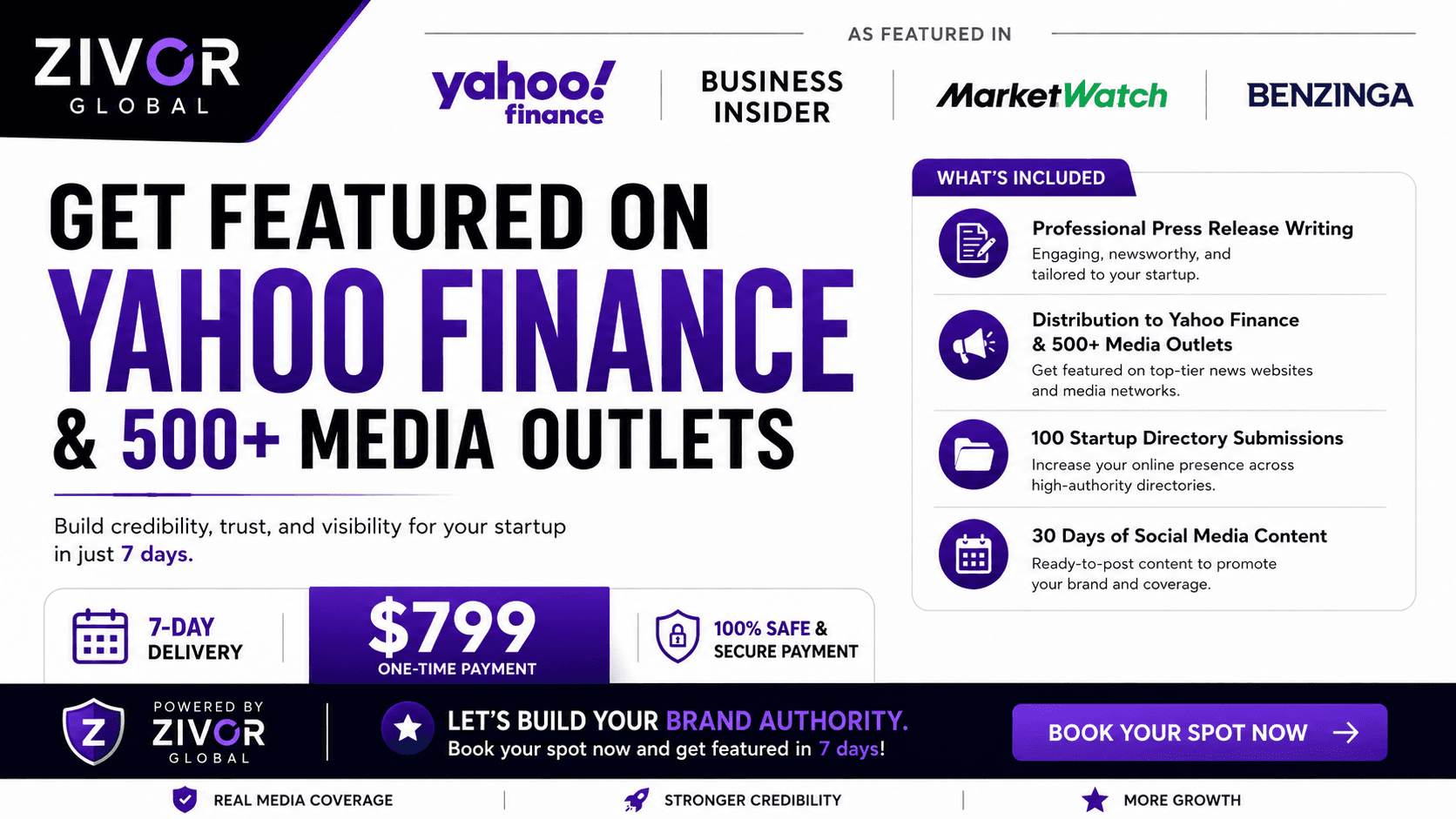 Zivor Press - Get Featured on top media image 3