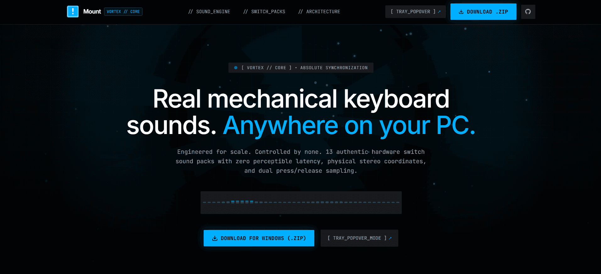 Mount — Mechanical Keyboard Acoustics image 2