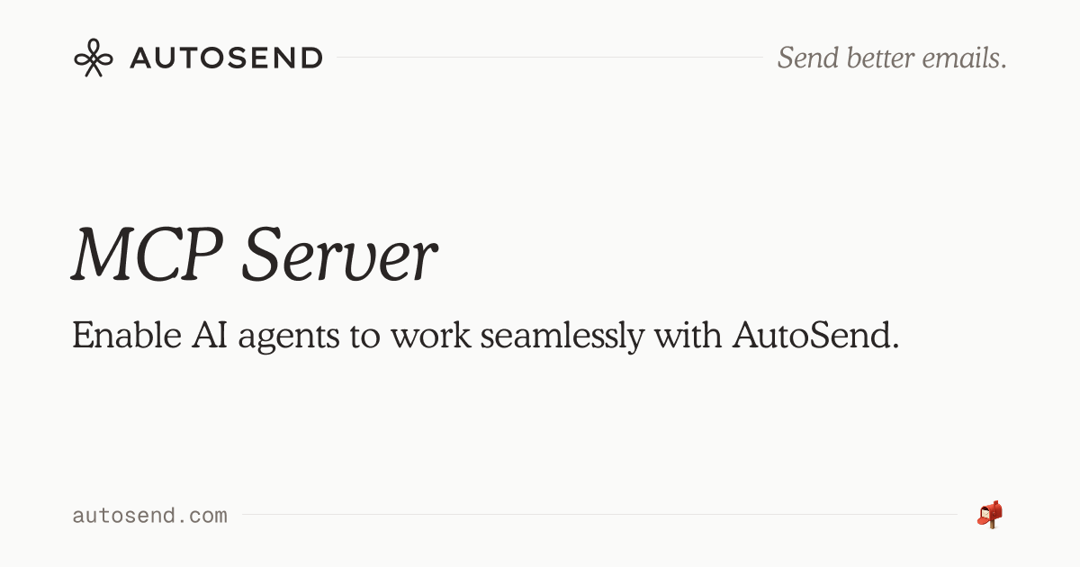 AutoSend MCP
