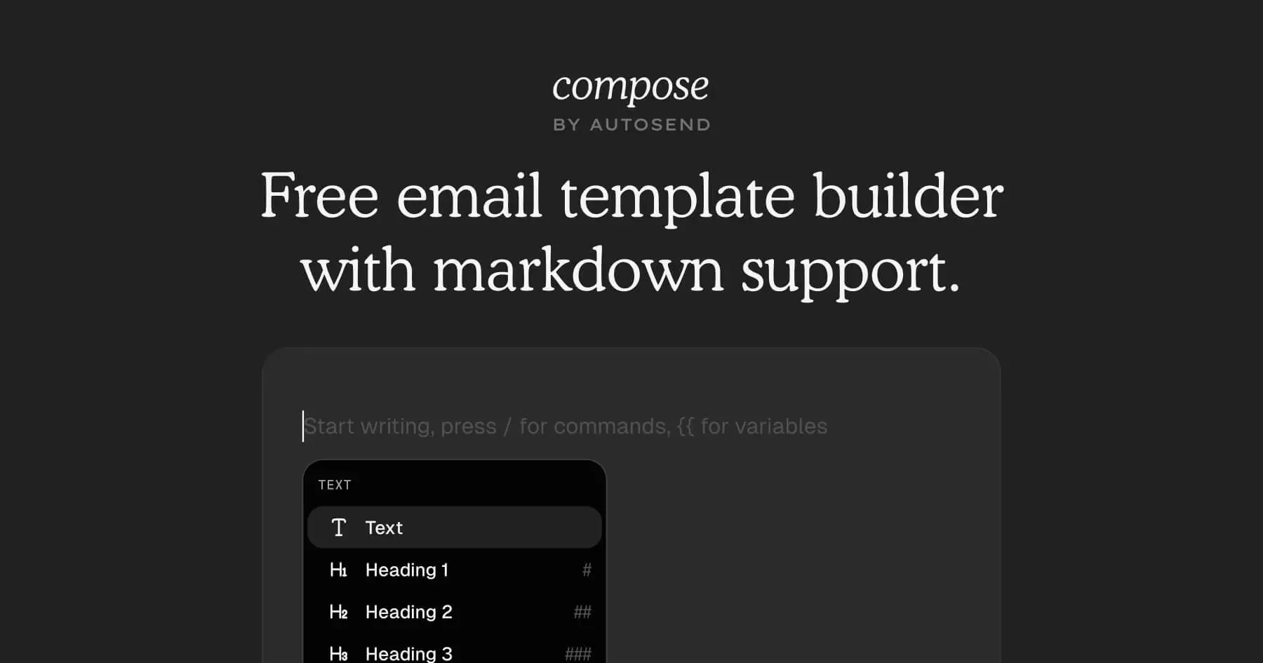 Mailbird Compose AutoSend Compose - Free Email Builder