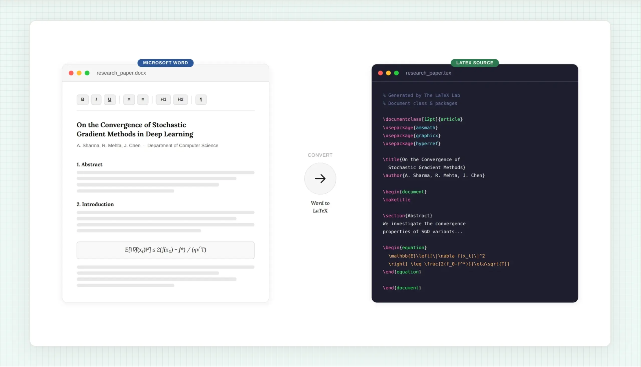 The LaTeX Lab on Peerlist