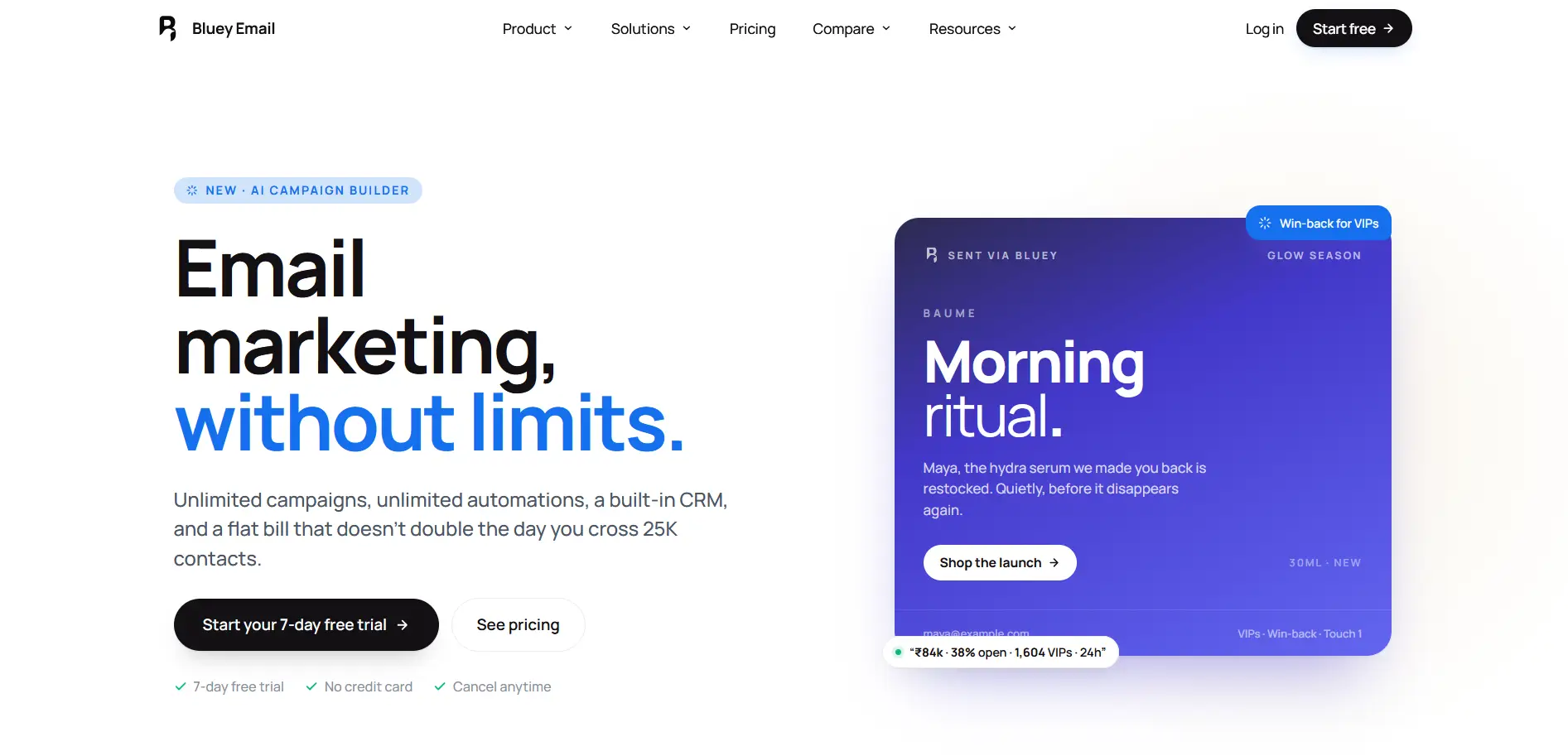 Bluey Email on Peerlist