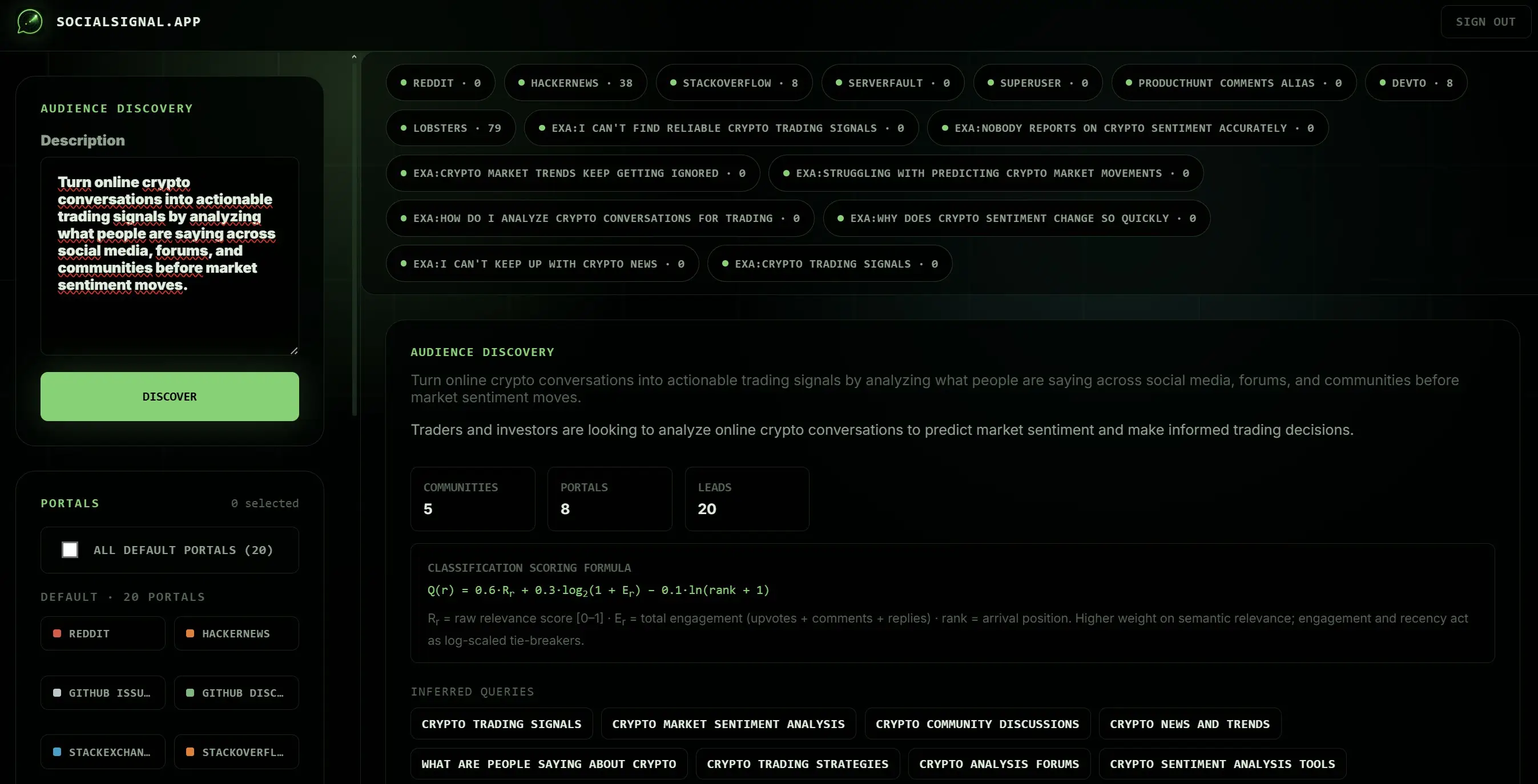 socialsignal.app on Peerlist
