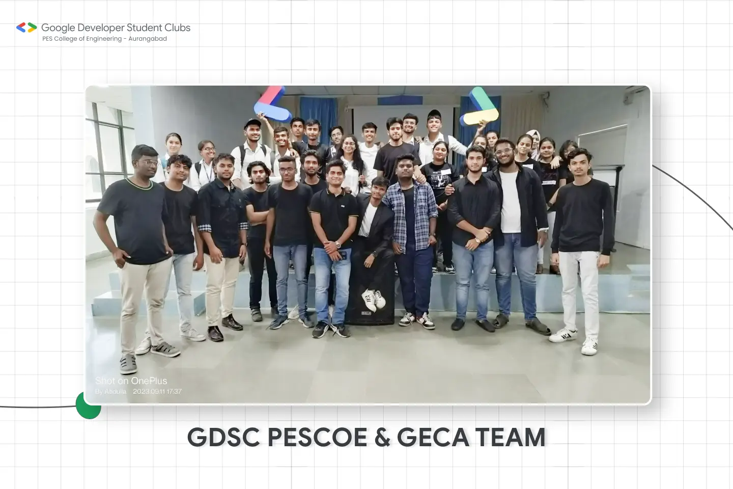 Google Developer Students Club - PESCOE on Peerlist