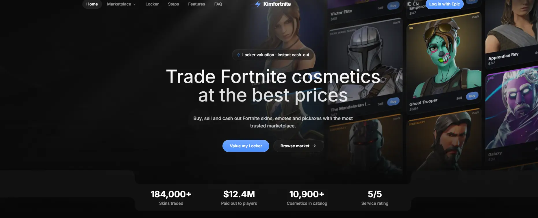 Fortnite Locker Value Calculator on Peerlist