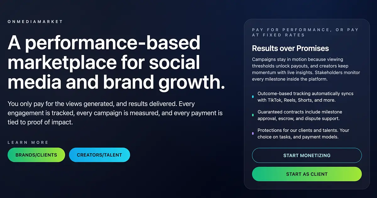 onmediamarket on Peerlist