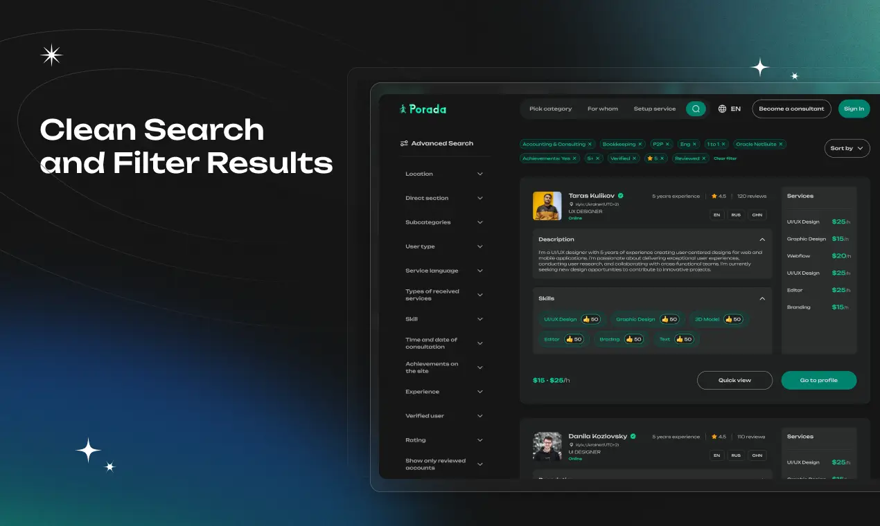 Porada.app on Peerlist