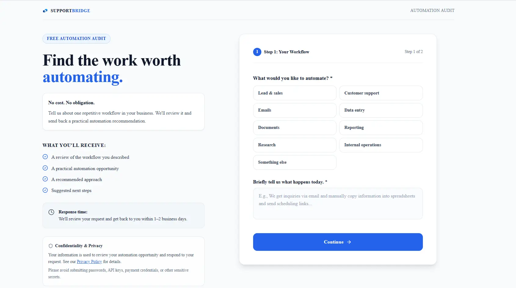 SupportBridge on Peerlist
