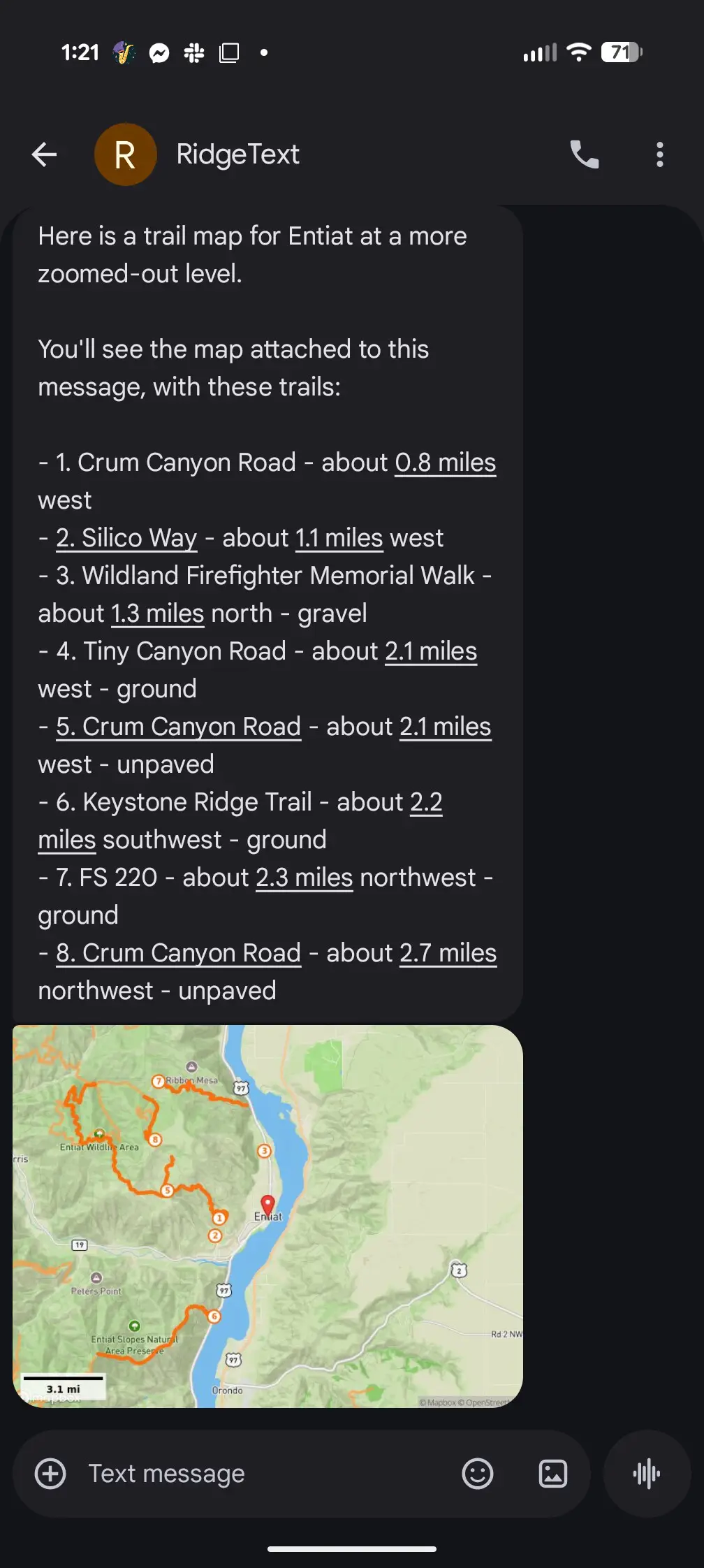 RidgeText on Peerlist