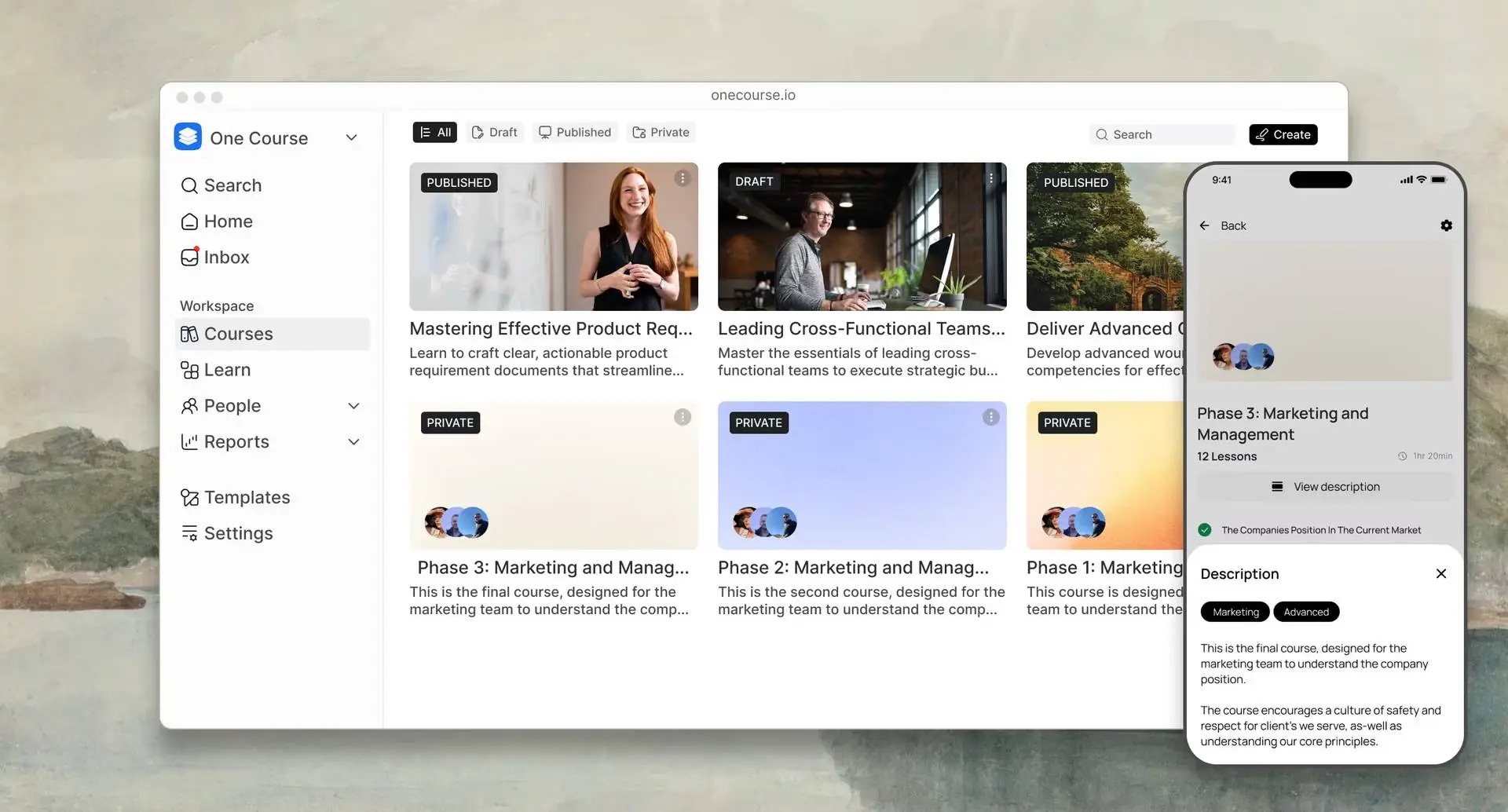 One Course on Peerlist